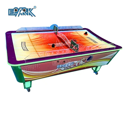 Mesa de air hockey de superfície curvada para máquina de jogo de air hockey