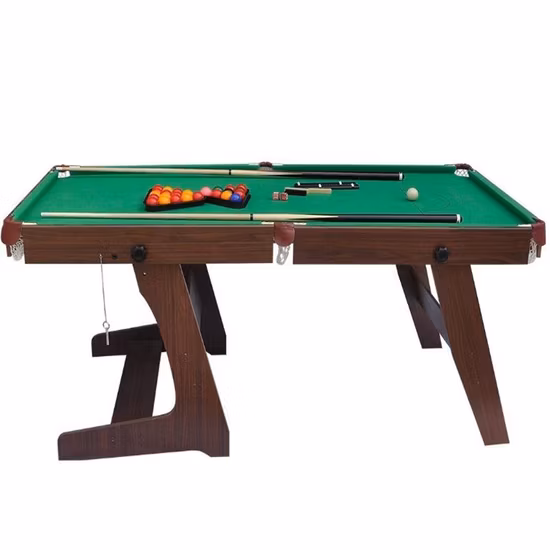 Mesa de sinuca stand up 72 polegadas mesa de bilhar dobrável