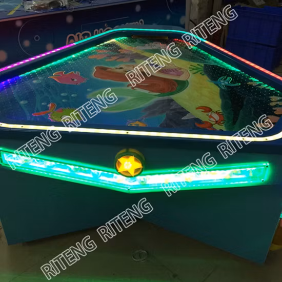 Máquina de jogo de fliperama esportiva para diversão interna Mesa de air hockey para venda