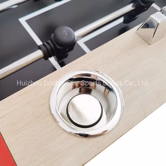 Novo produto portátil de mesa de jogo de futebol com bolas de futebol de 63